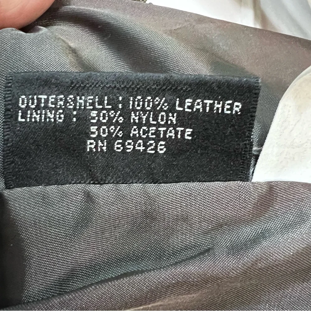 Vintage 1985 Wilsons Leather | Dark Green Parka Jacket | Men’s L (23” Chest) VTG - Picture 10 of 13